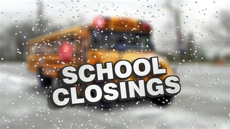 wcyb school closings and delays for tomorrow